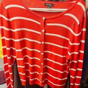 Wild Fable Vibrant Red Knit Top